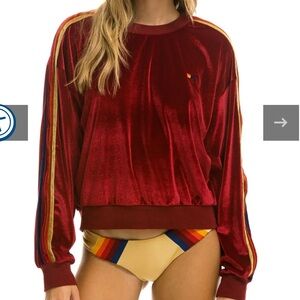Aviator Nation Velvet Sweatshirt